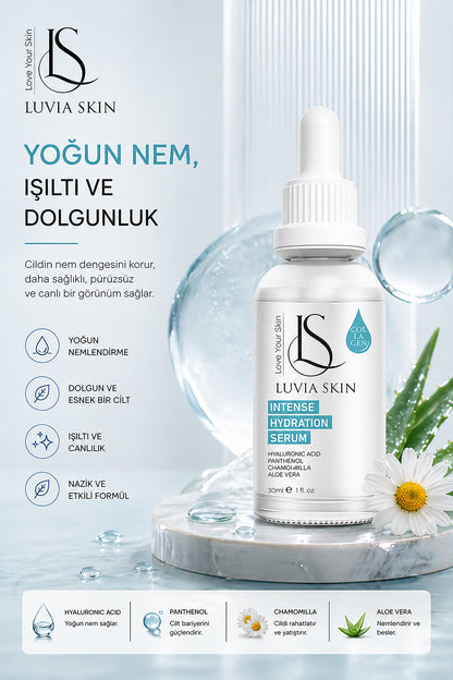 Luvia Skın Yoğun Nemlendirici Hyalüronik Asit Serum 30 ml
