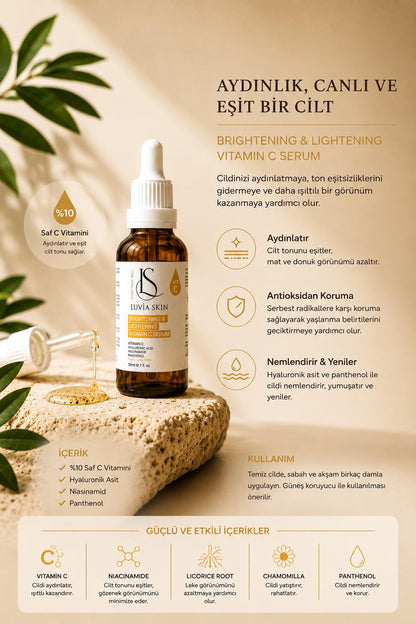 Luvia Skın Leke Karşıtı C Vitamini Serumu 30 ml