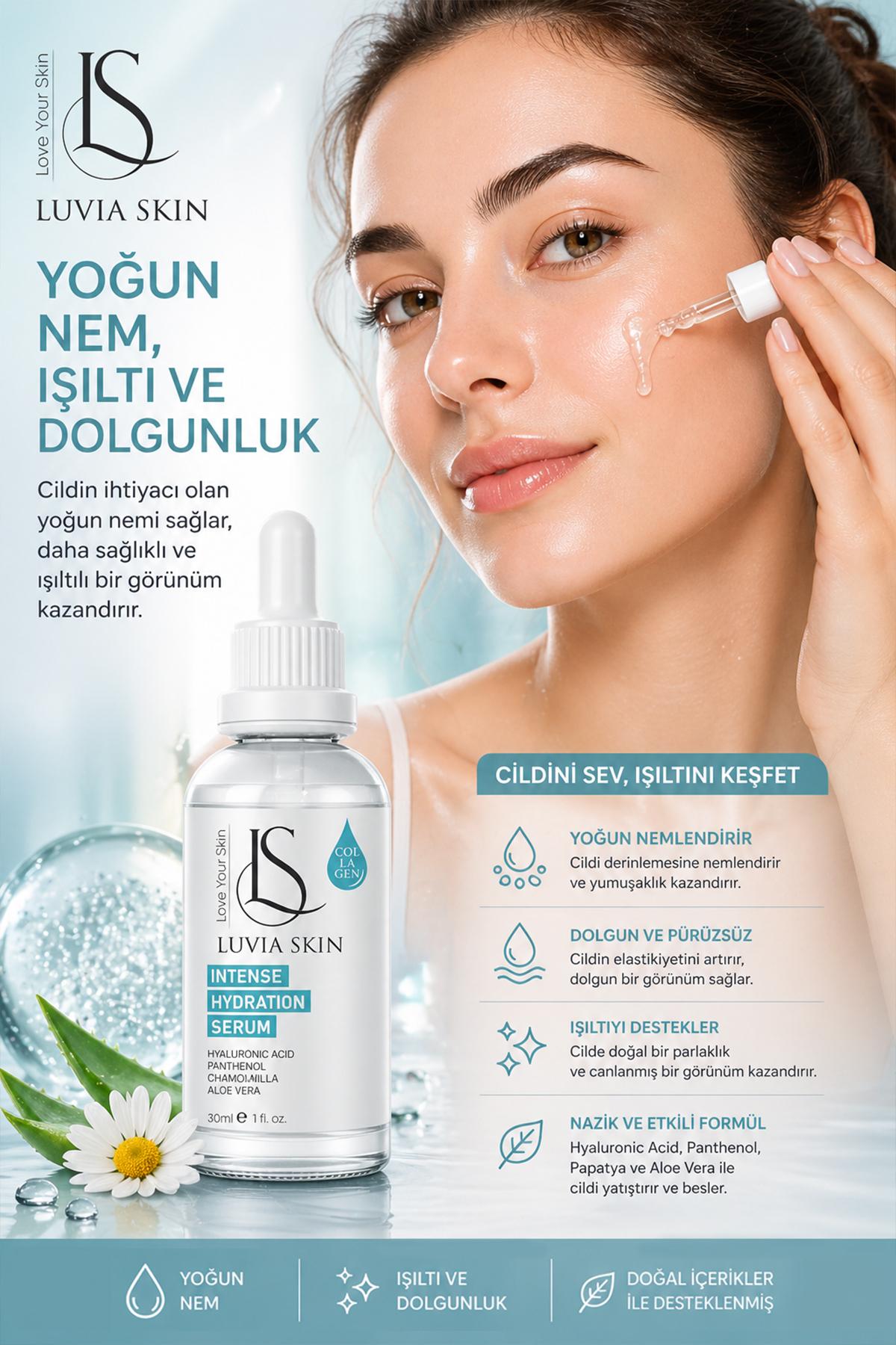 Luvia Skın Yoğun Nem Seti